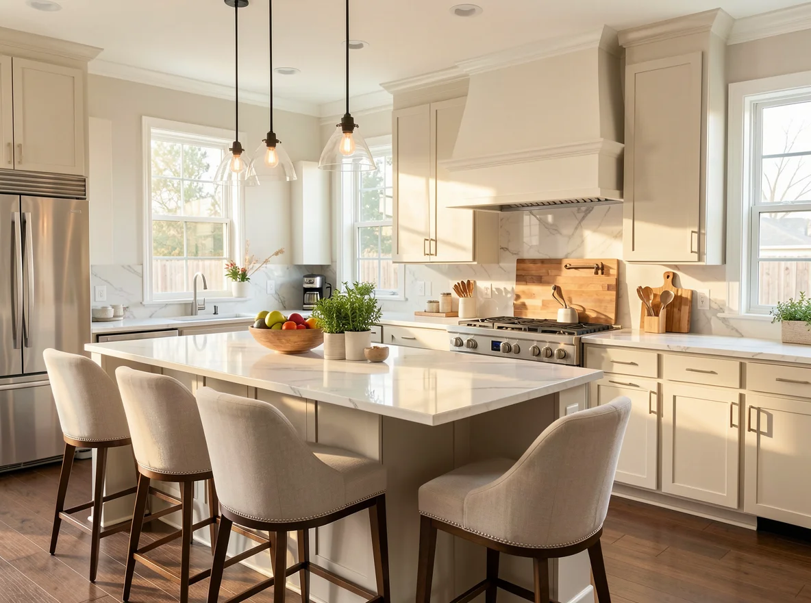 Updated kitchen in an Arlington Texas home