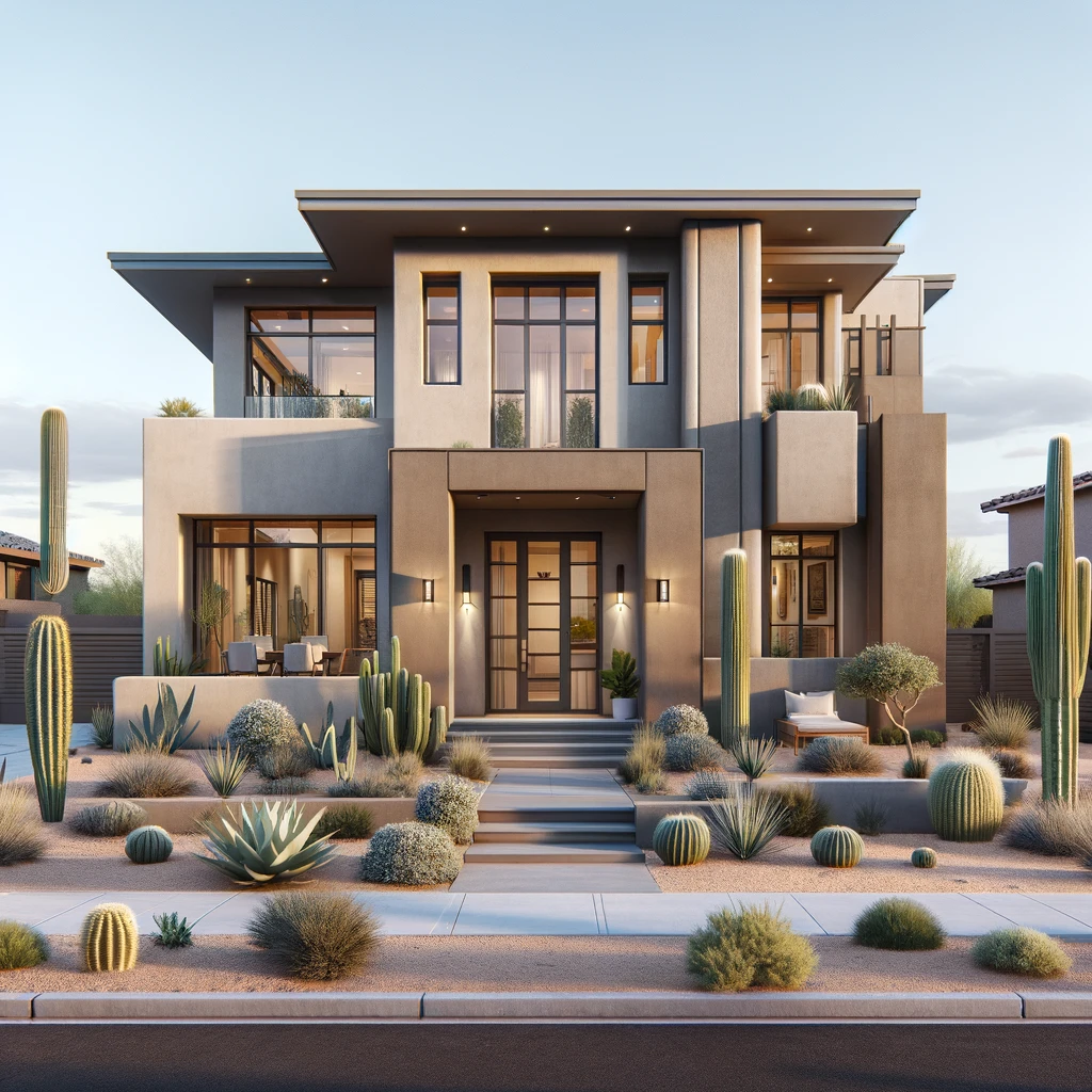 How to create a nice curb apppeal in the Sonoran Desert?