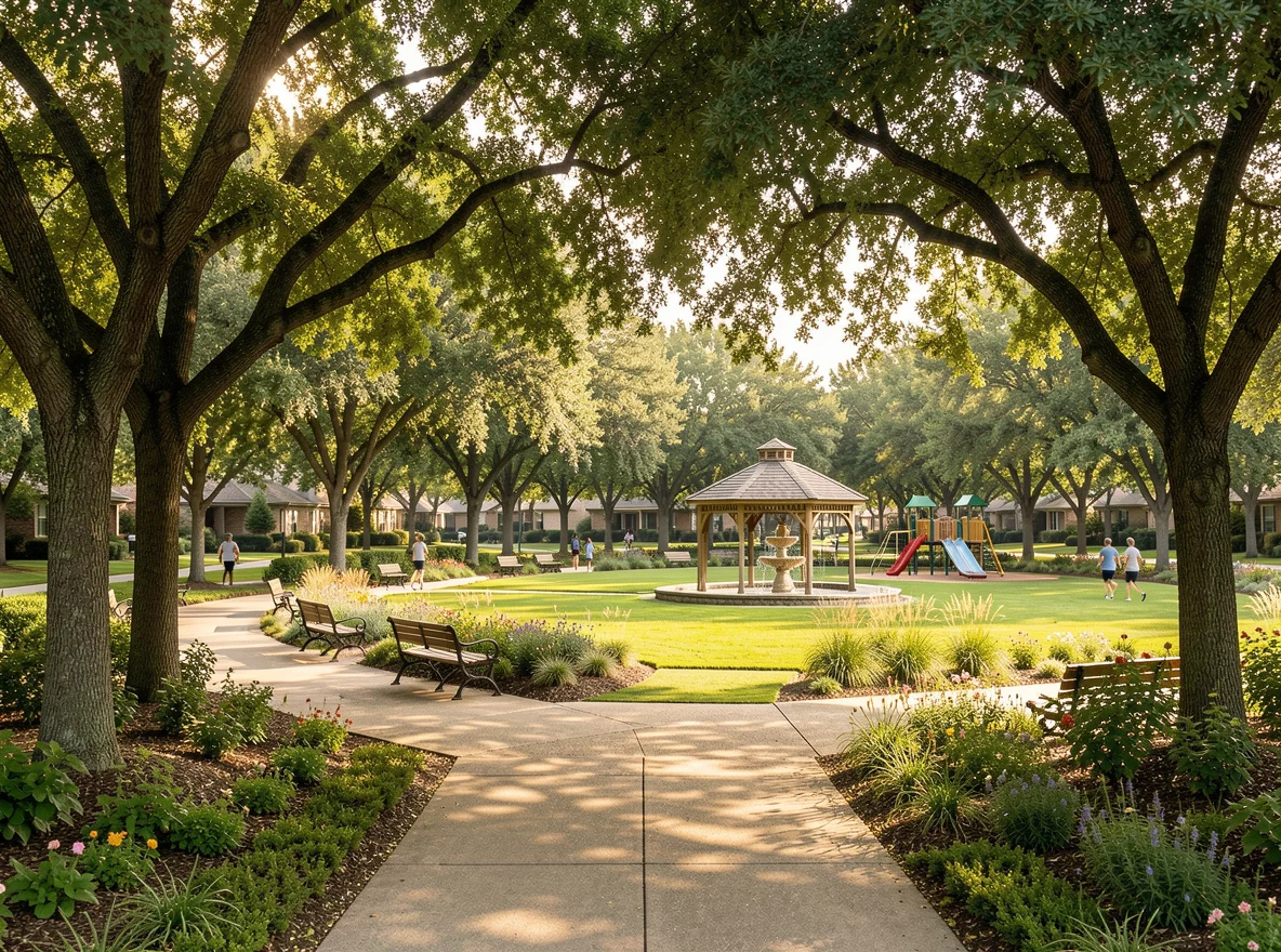 Neighborhood park in Plano