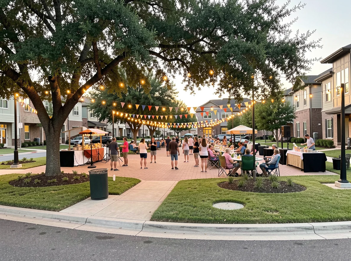 Community scene in Frisco