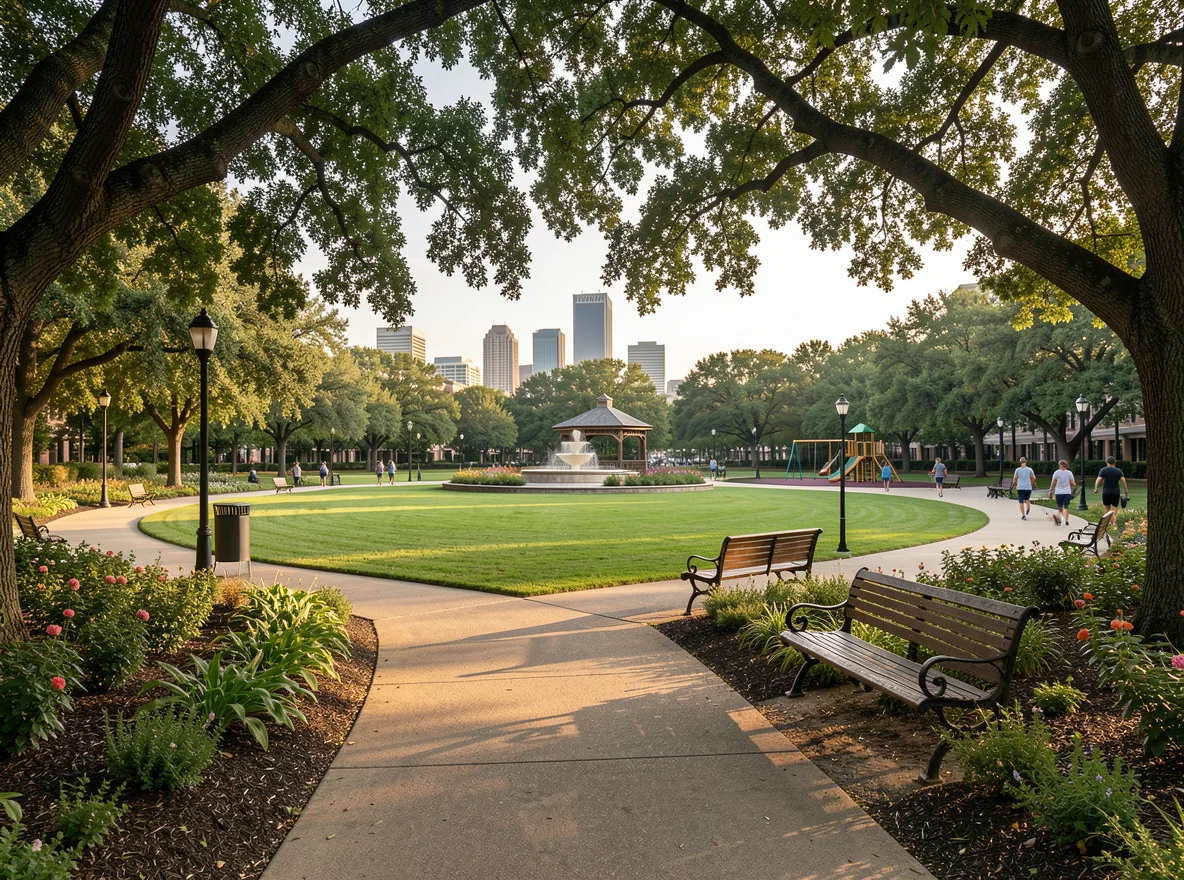 Neighborhood park in Dallas