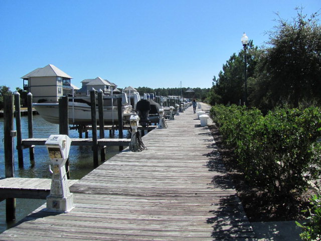 Intracoastal Waterway boat slips