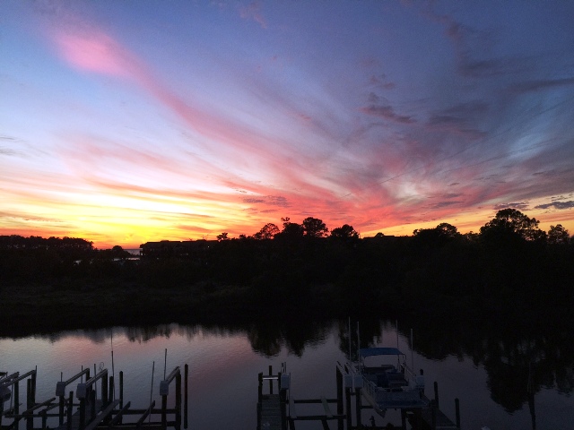 Sailboat Bay Sunset