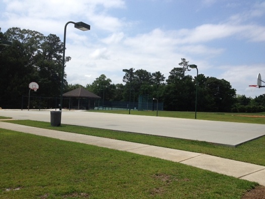 Timbercreek basketball court