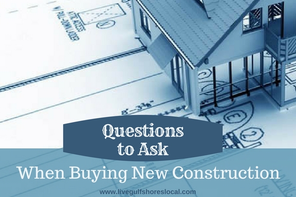 Questions to Ask When Buying New Construction