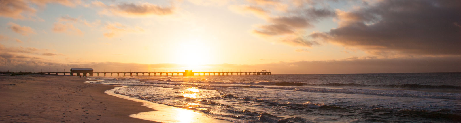 Gulf Shores beach sunrise