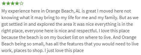Orange Beach Review