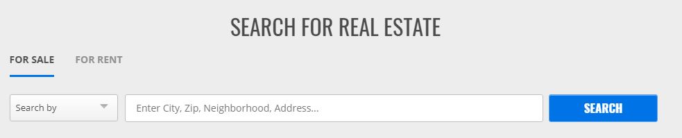 Search real estate