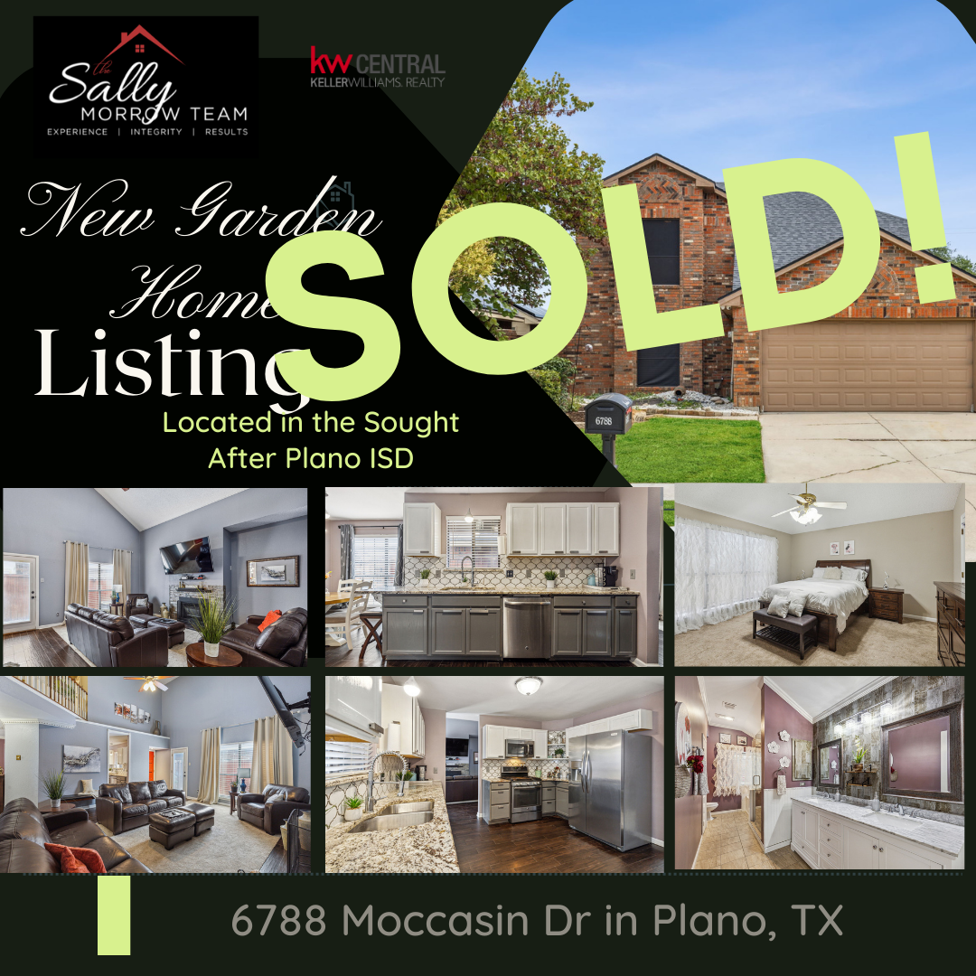 SOLD - Beautiful Garden Home in Sought after Plano!
