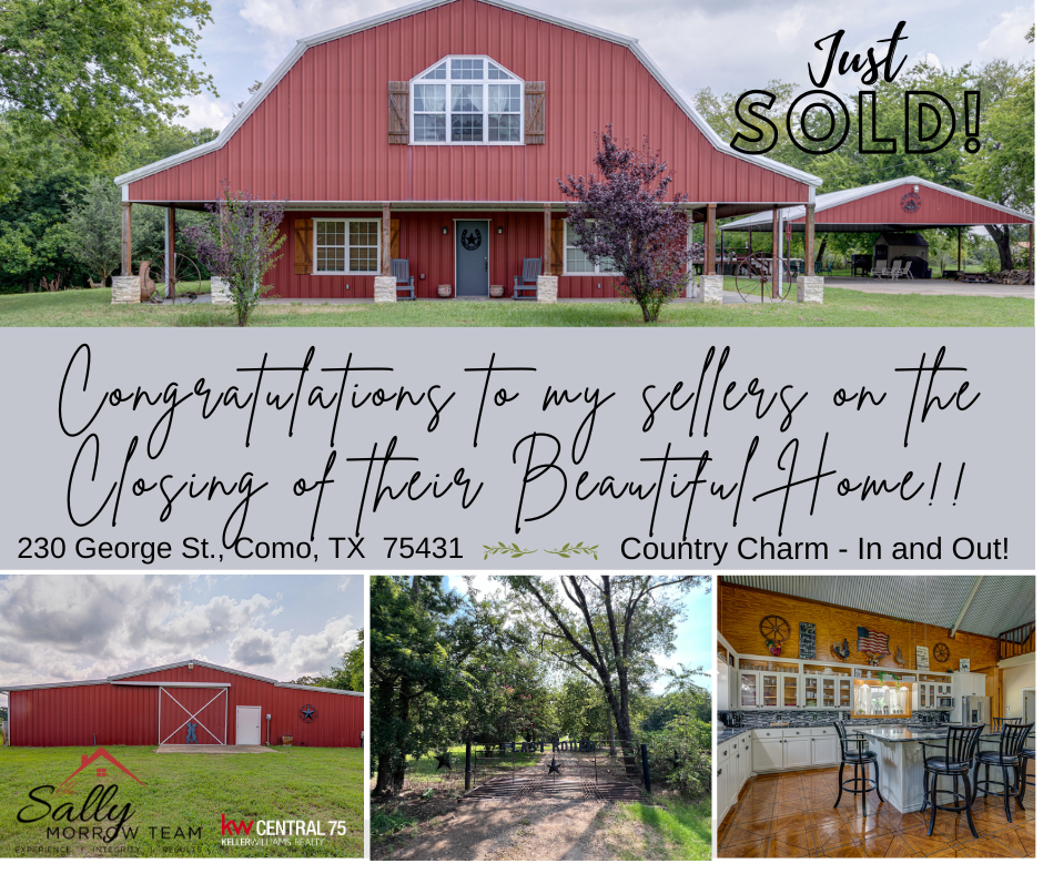 SOLD - Gorgeous Barndominium on 16+ Acres!