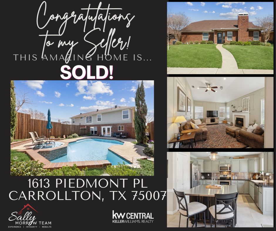 This Amazing Home in Carrollton, Texas is SOLD!