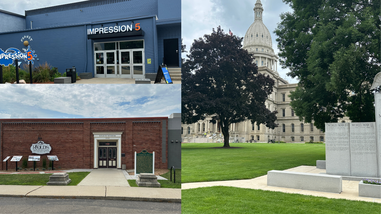 Impression 5, Old's Museum, and the Capital of Michigan