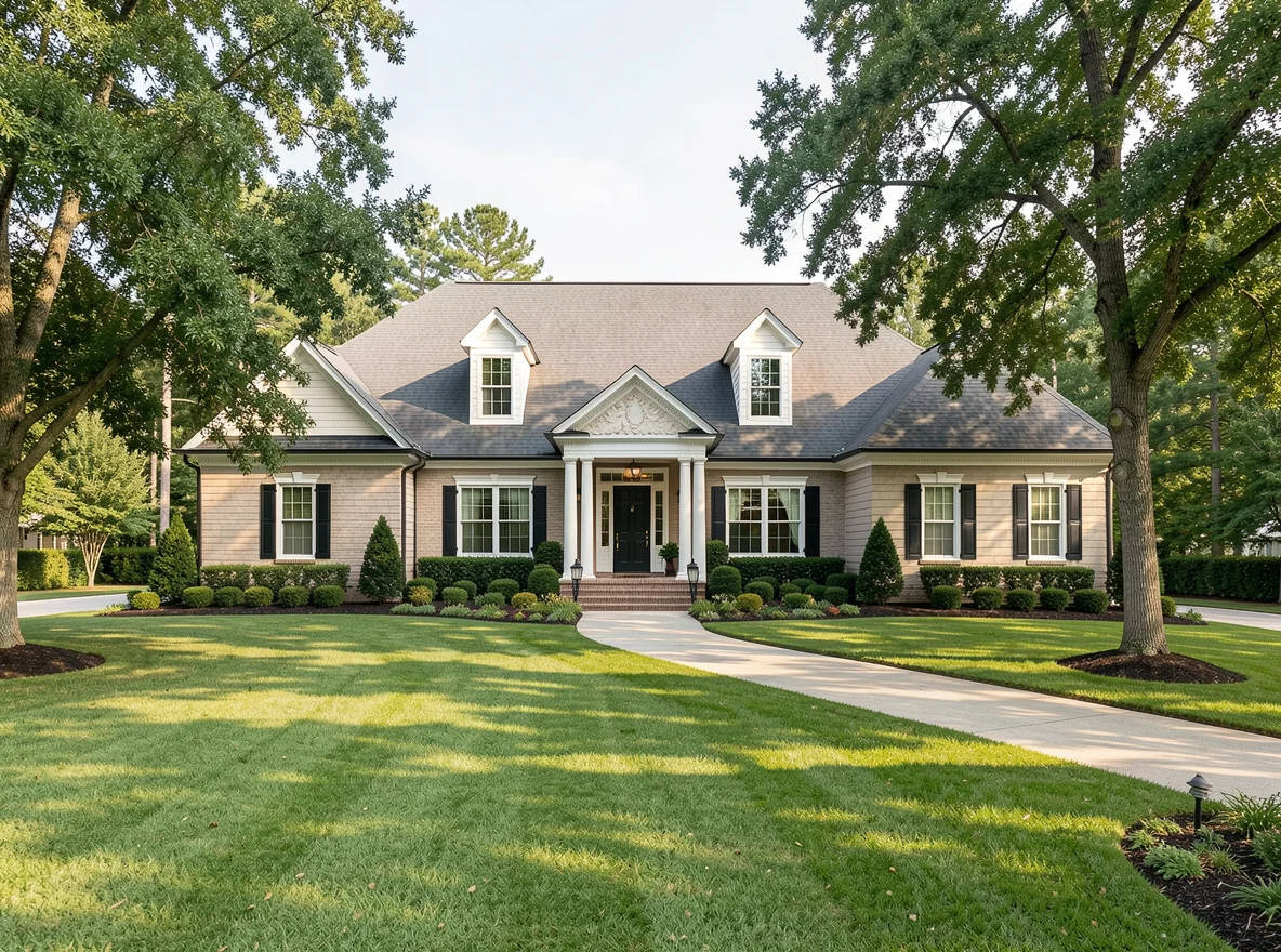 Luxury home exterior in Milton