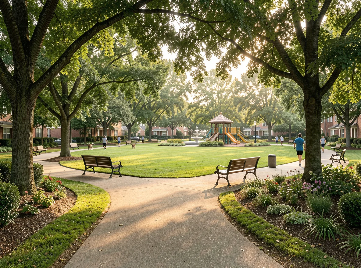 Neighborhood park in Roswell