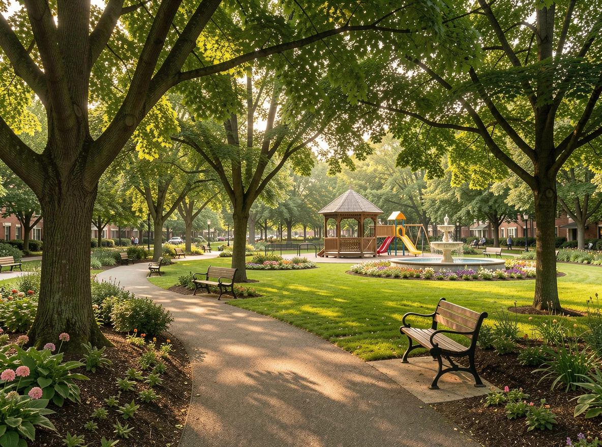 Neighborhood park in Berlin