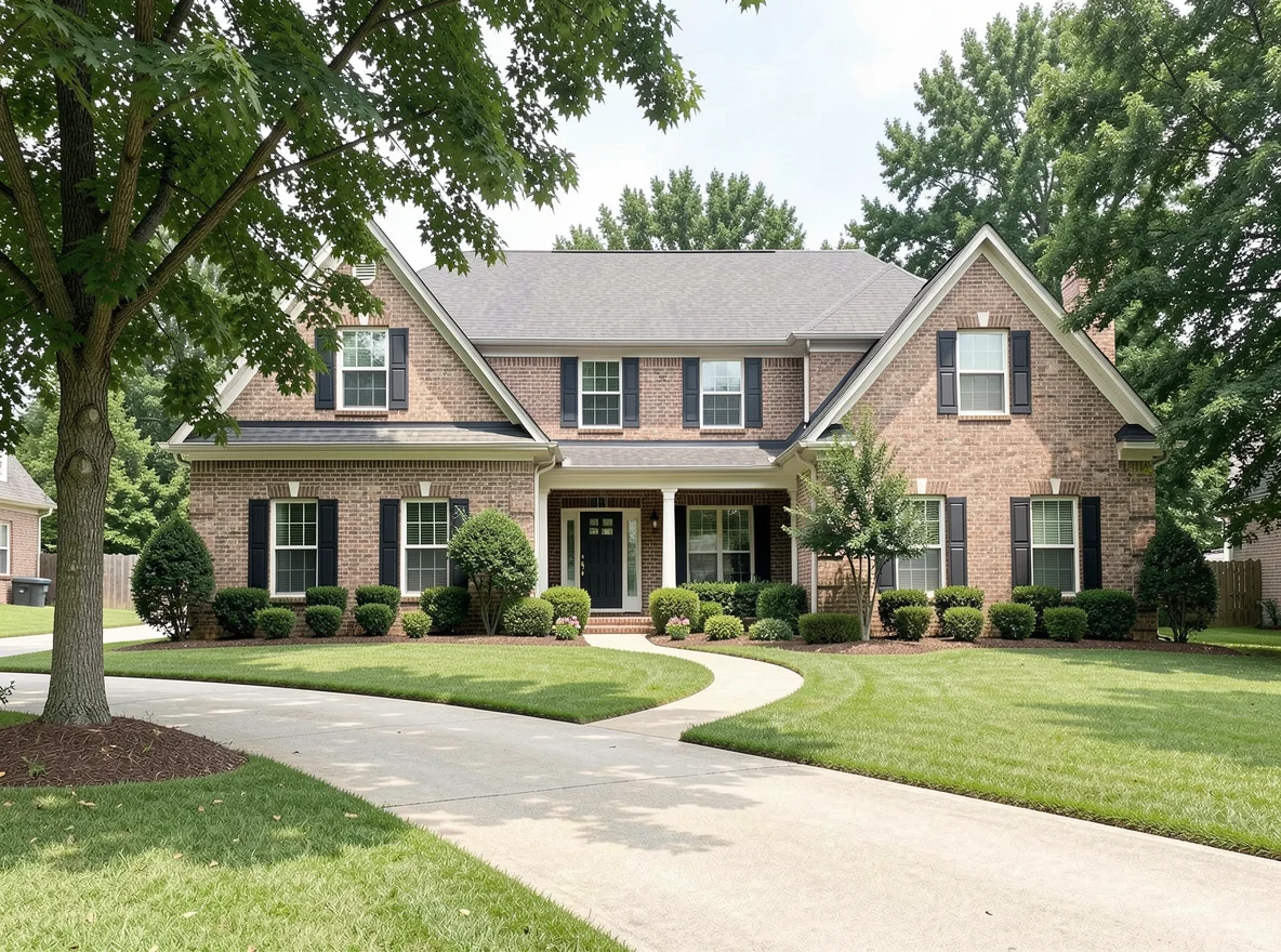 Home exterior in Bryant Arkansas
