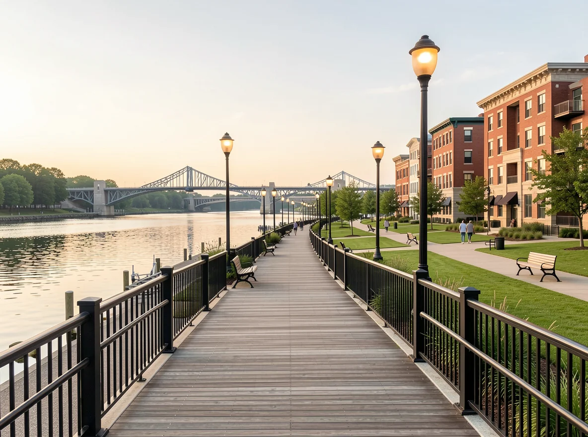 Waterfront view in North Little Rock