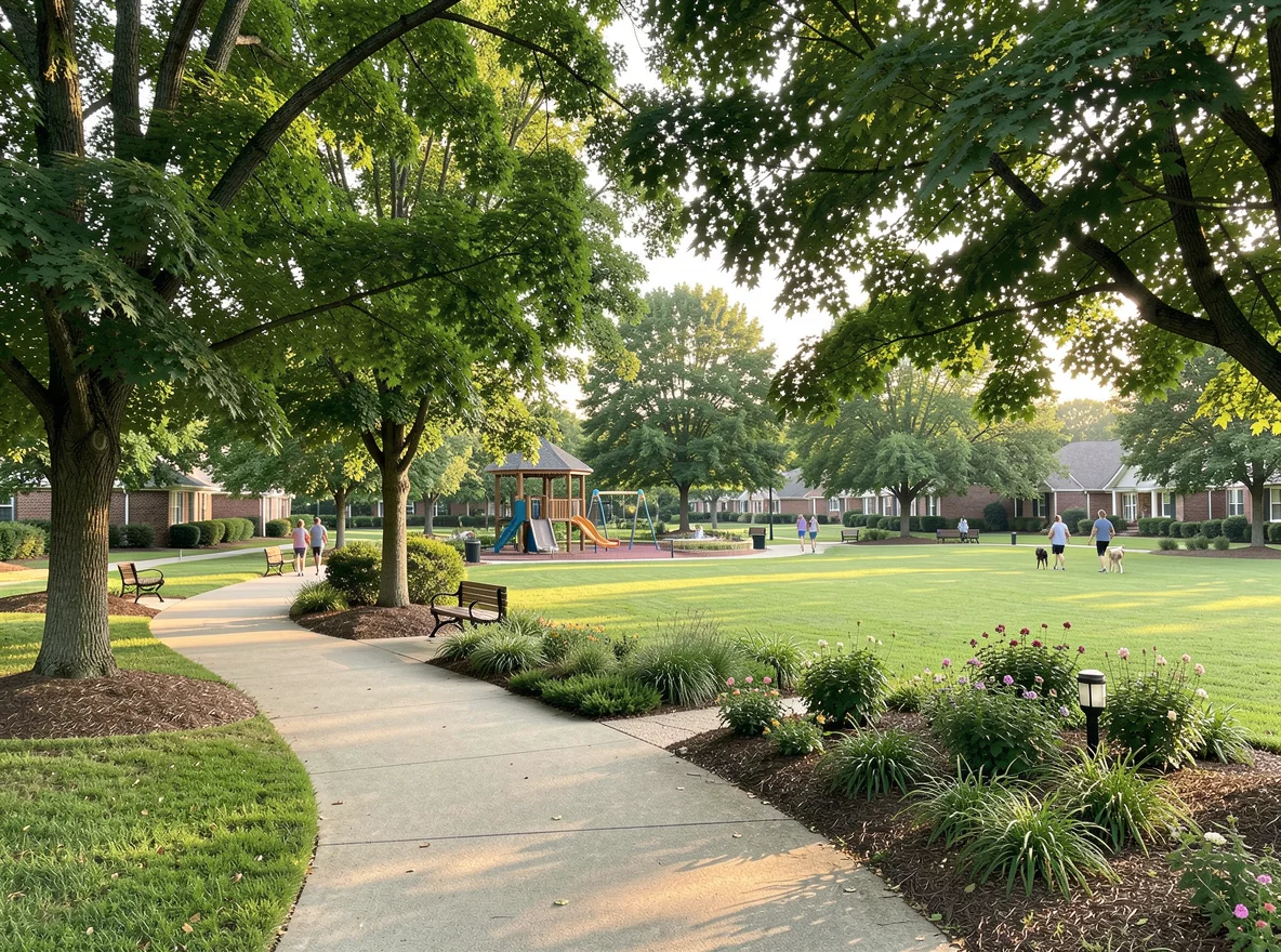 Neighborhood park in Benton