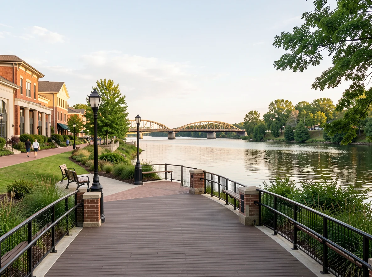 Arkansas River waterfront near North Little Rock