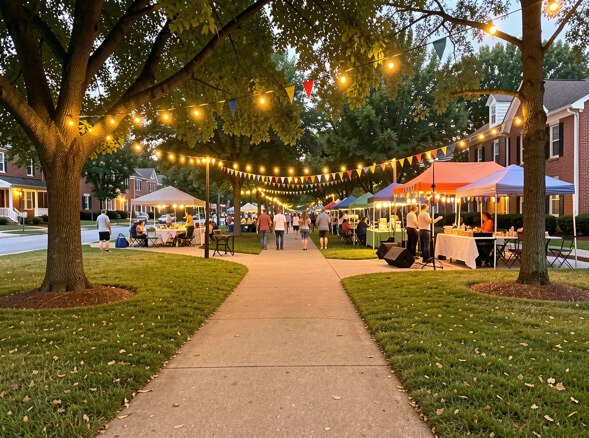 Neighborhood park in Little Rock