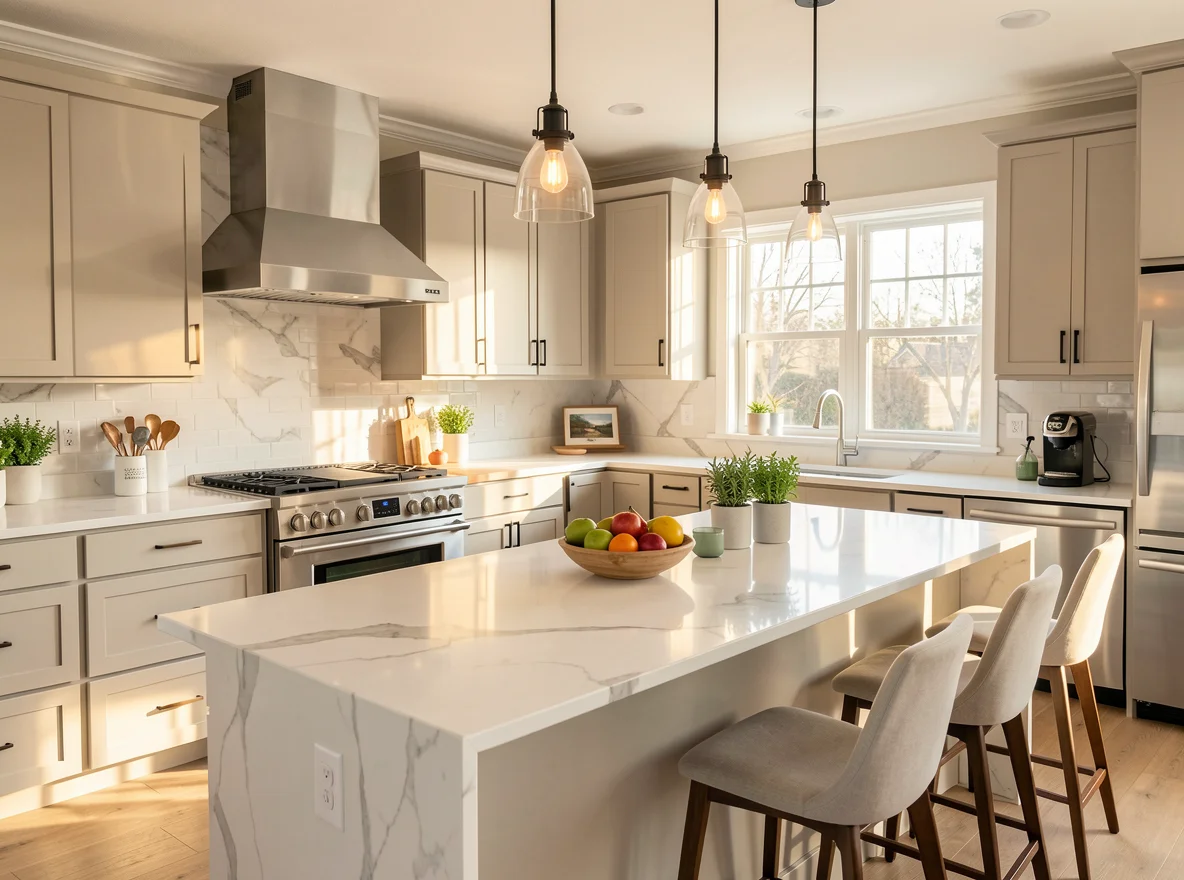 Updated kitchen in a DeWitt-area home