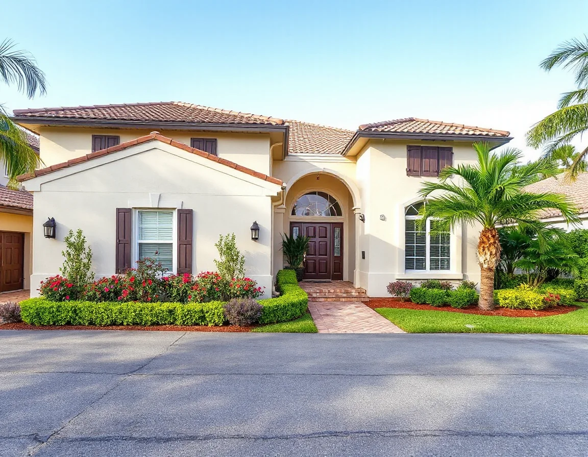 Prepared Fort Myers home exterior with storm-conscious features