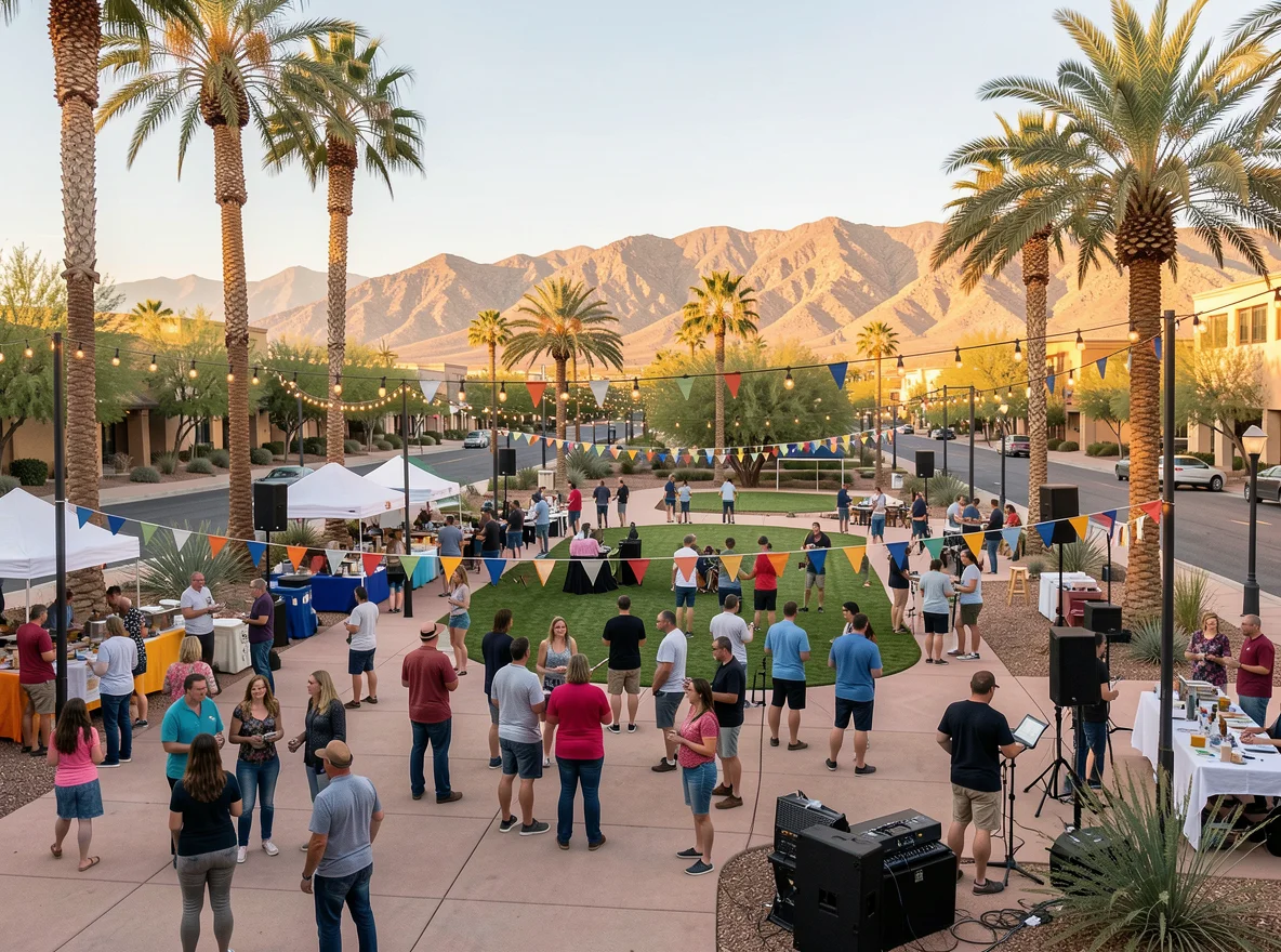 Community scene in Mesa