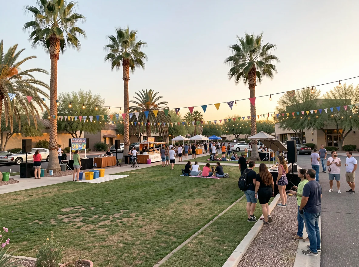 Community scene in Phoenix