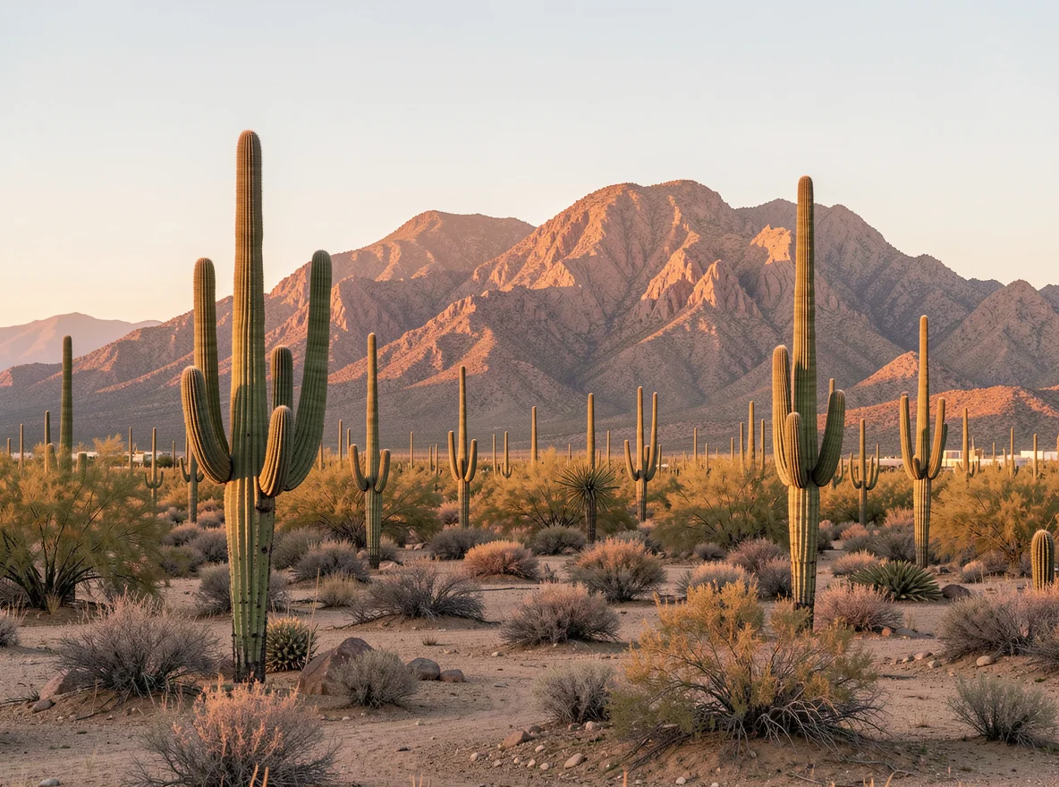 Desert landscape in Phoenix