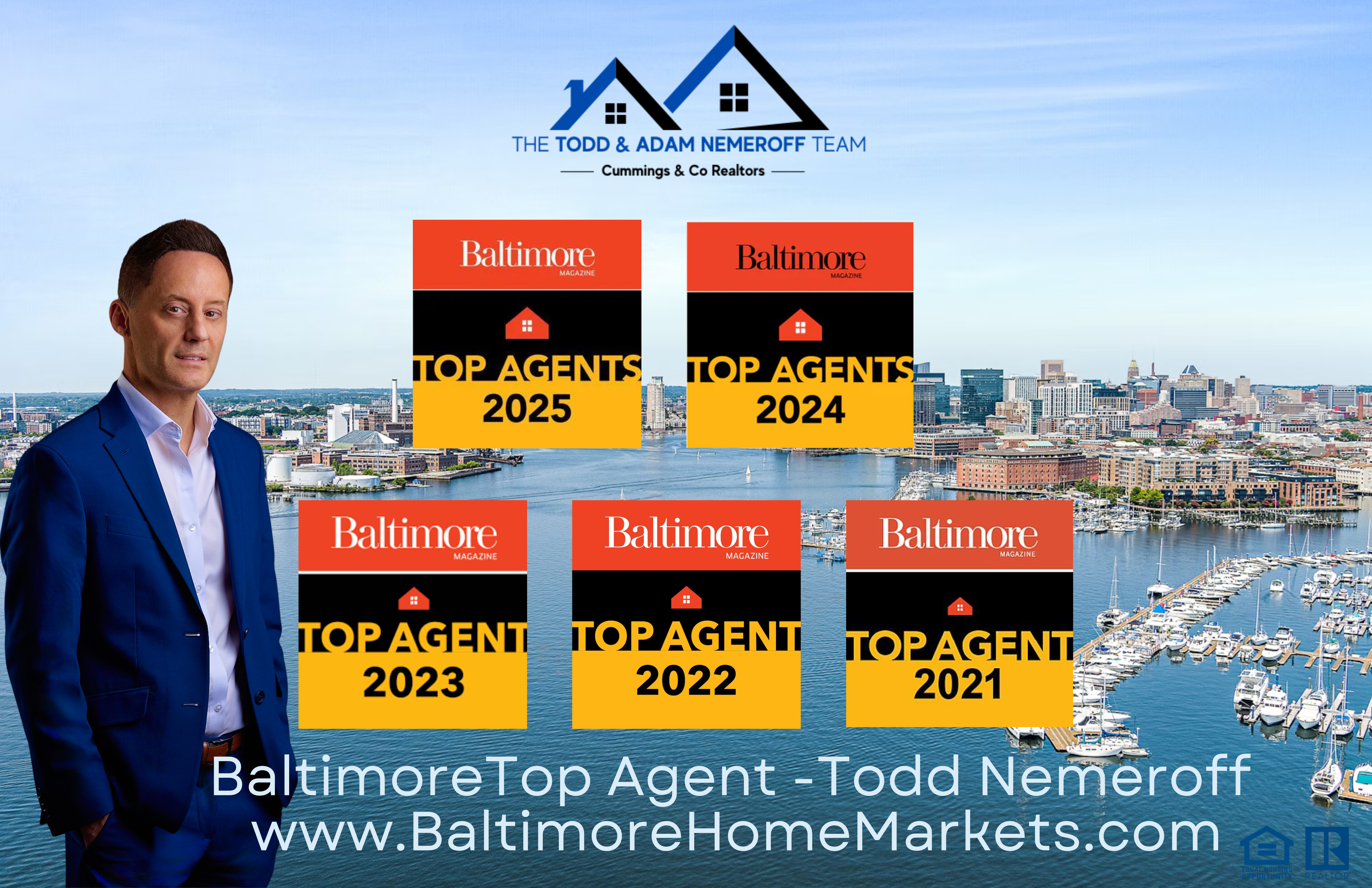 Baltimore Magazine Top Agent 2025 - Todd Nemeroff