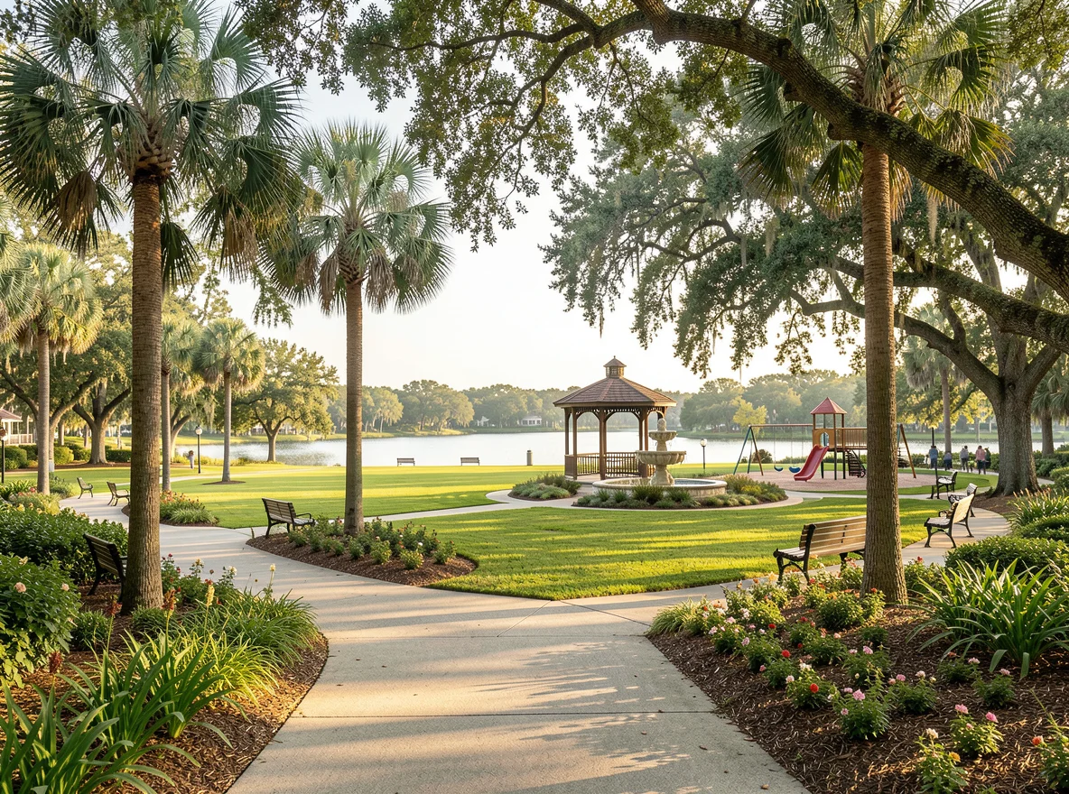 Neighborhood park in Parkland