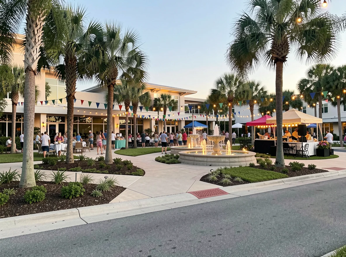 Community setting in Coconut Creek