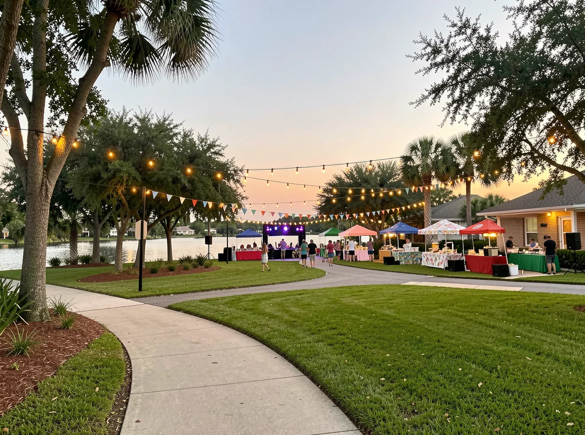 Community setting in Coconut Creek