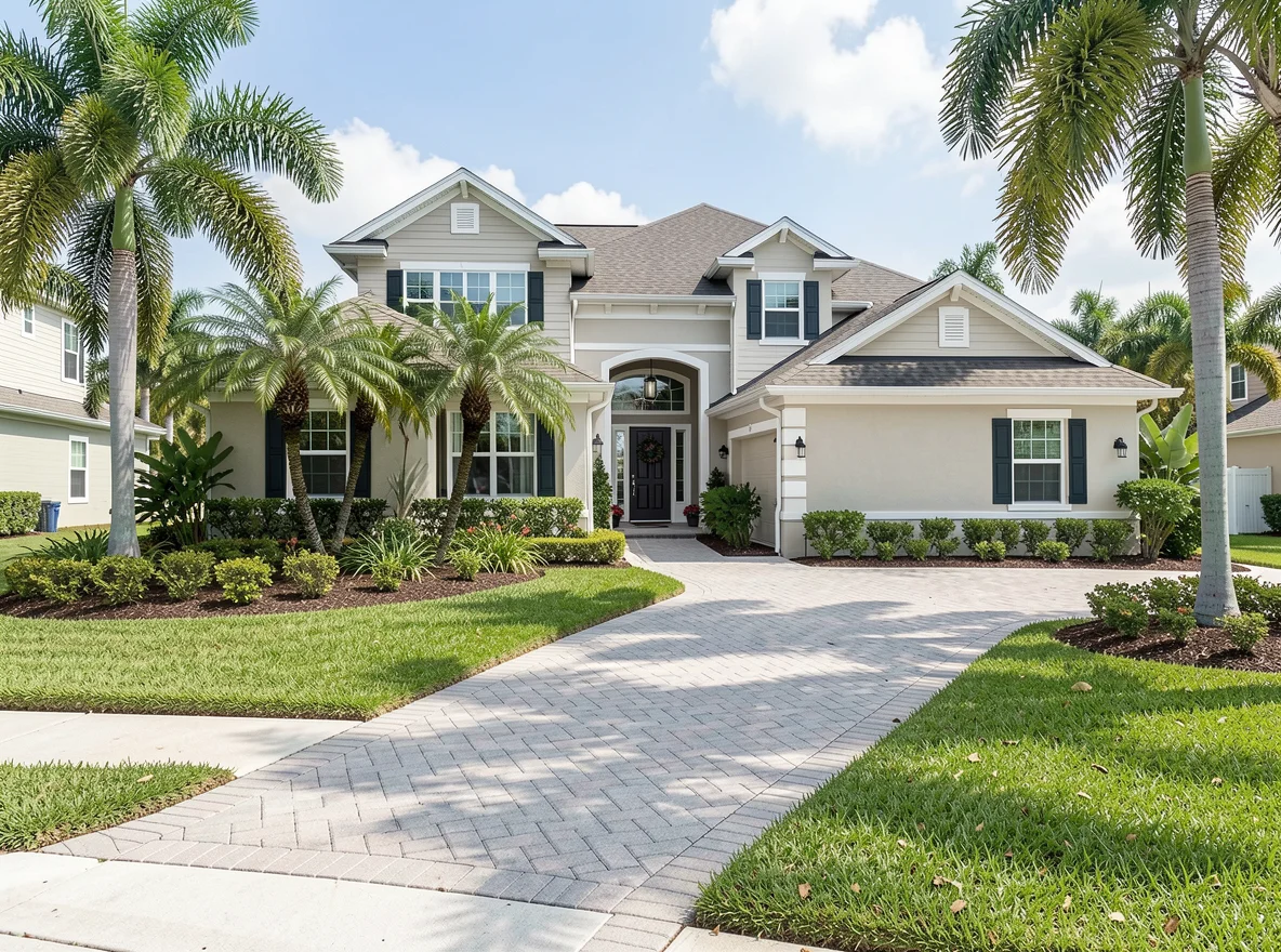 Well-maintained home exterior in Coral Springs