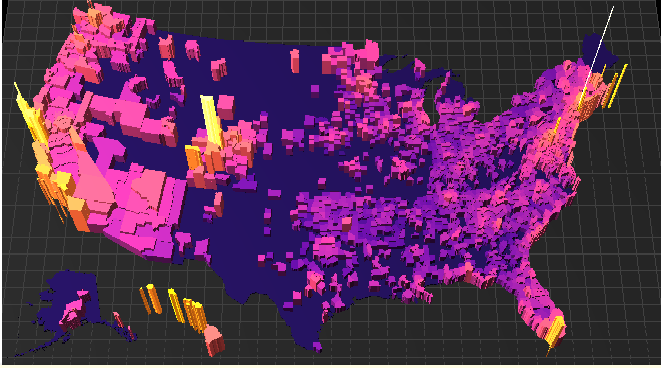 3D Map of America’s Real Estate,The JW Team