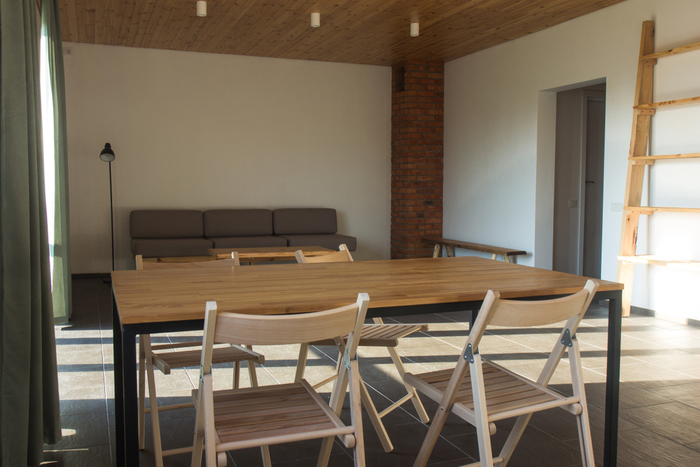 community centric kitchen interior