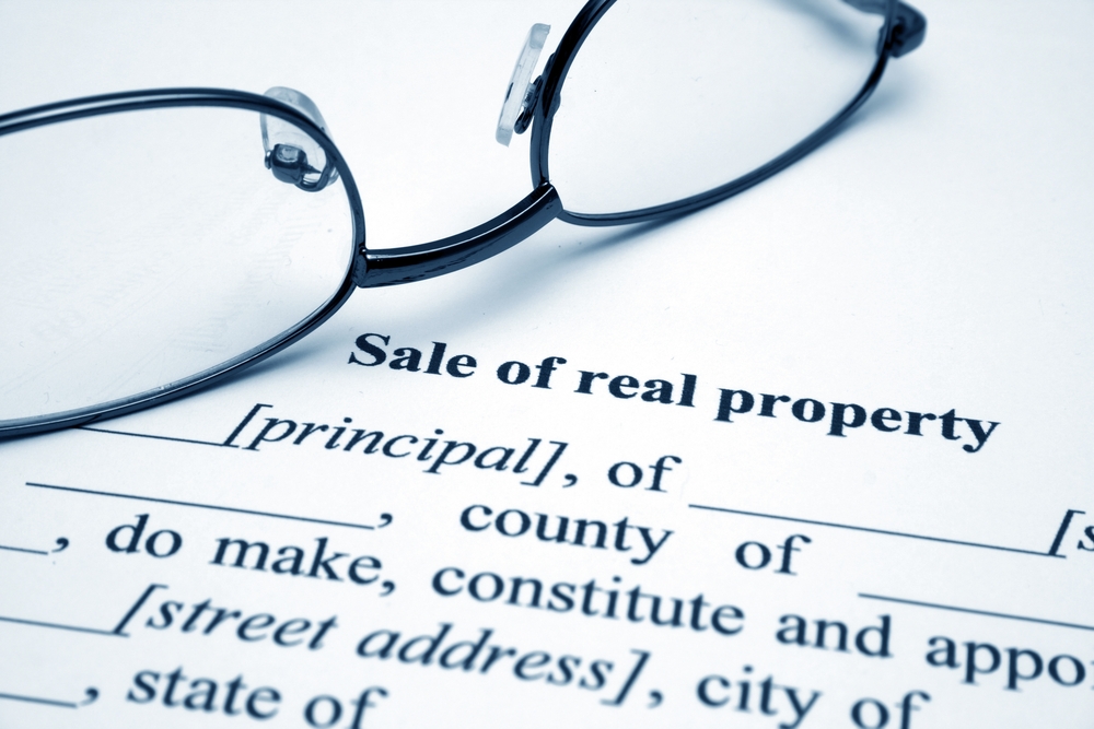 sale of real property form