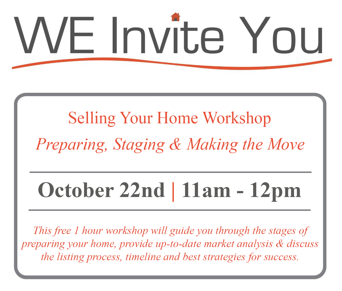 Selling Your Home Workshop | October 2022