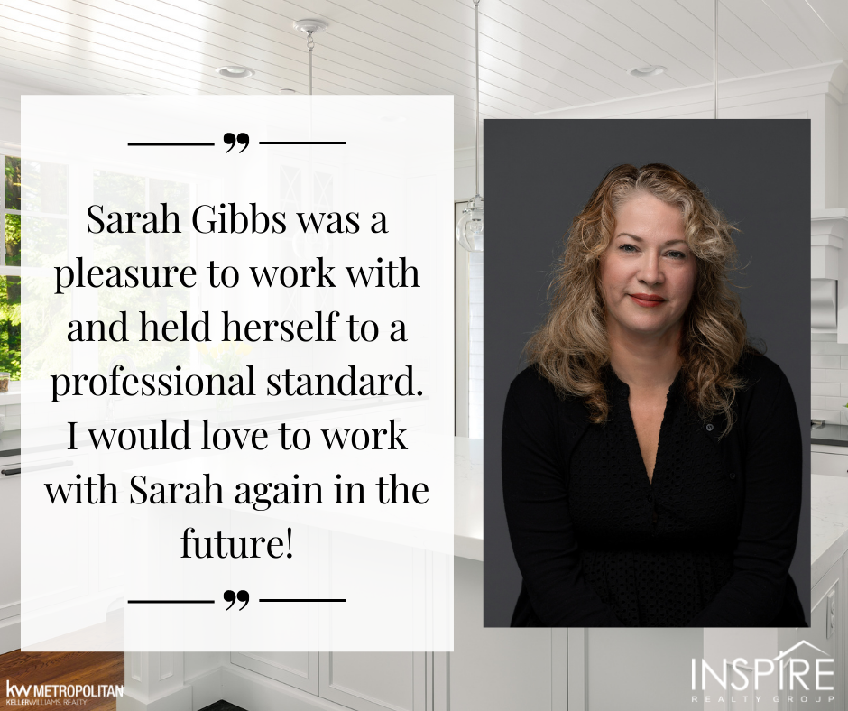 Proud of our agent Sarah