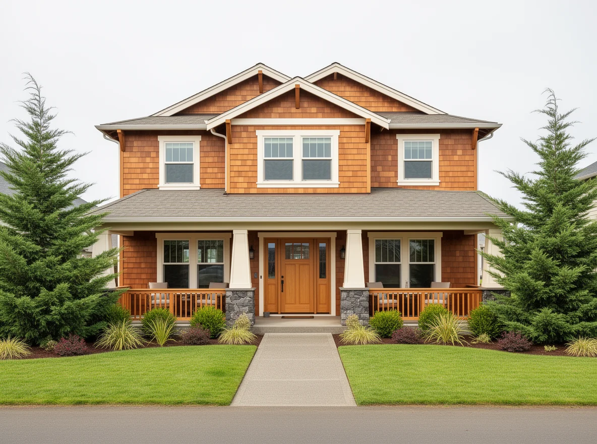Coastal home exterior in Gold Beach