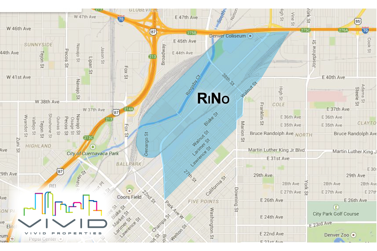 Rino Art District Map