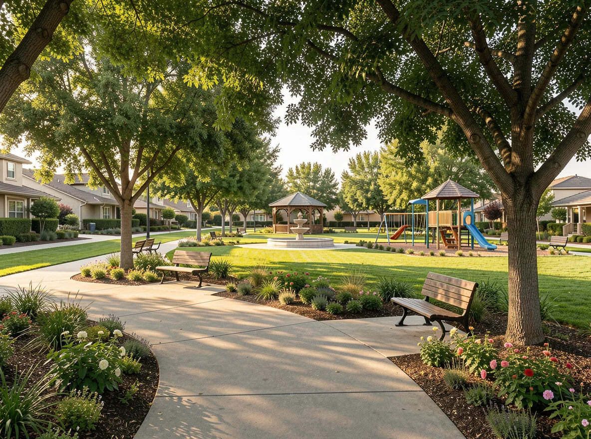 Neighborhood park near homes in Westlake Village