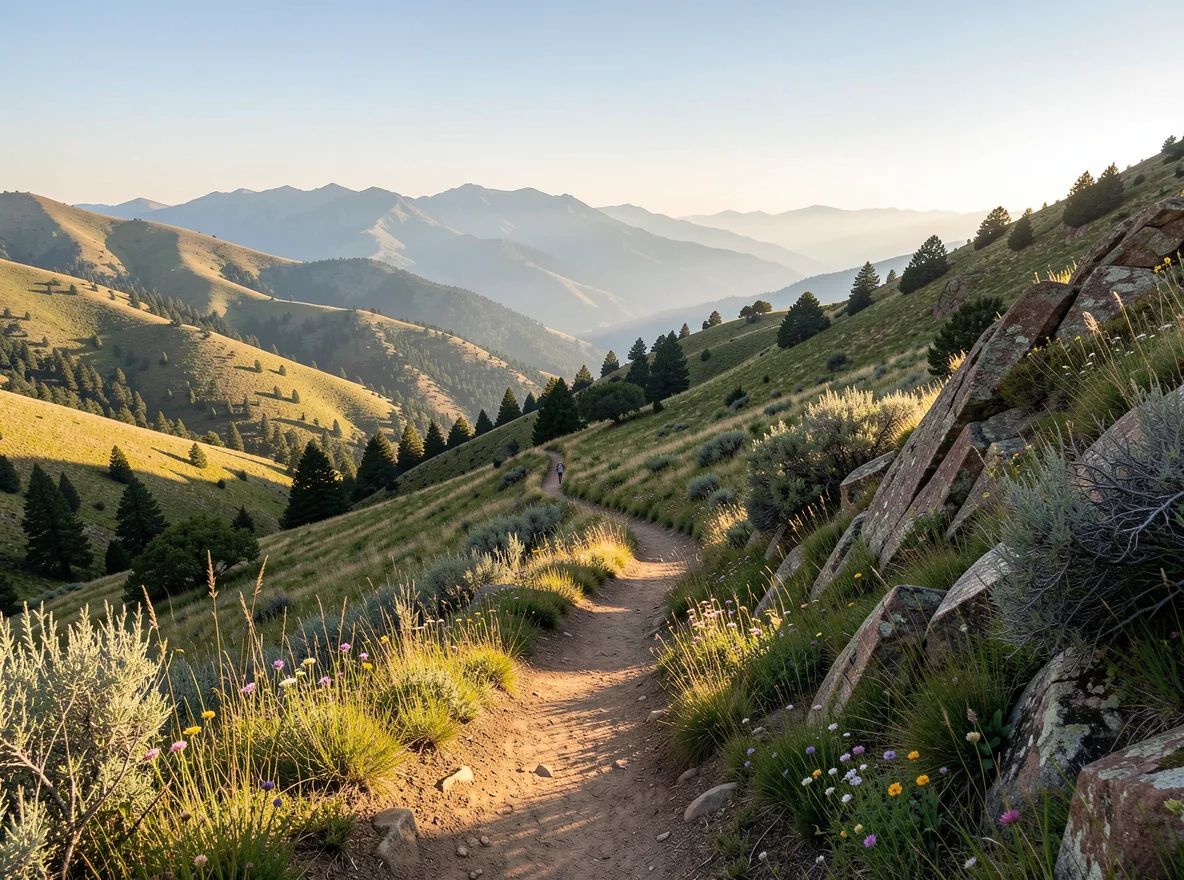 Mountain trail near the Conejo Valley