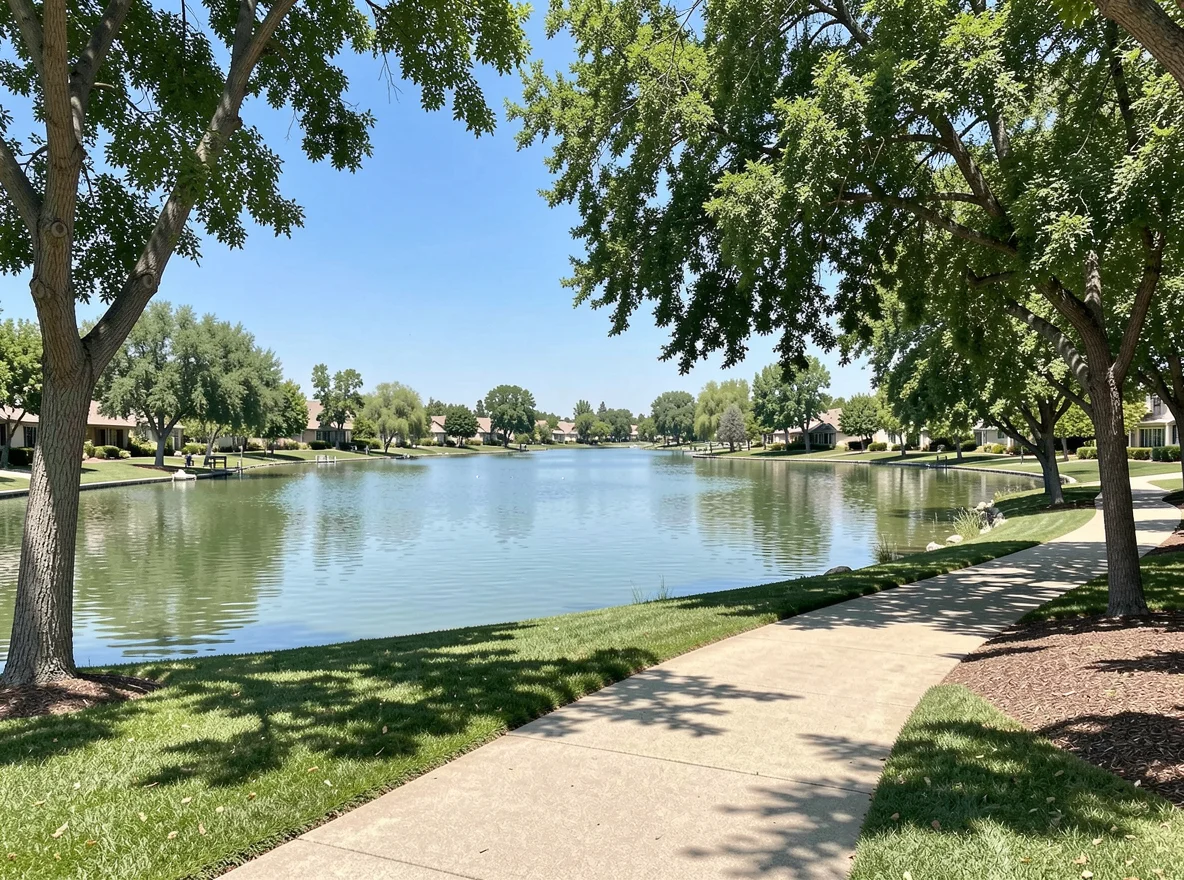 Lakeside setting in Westlake Village