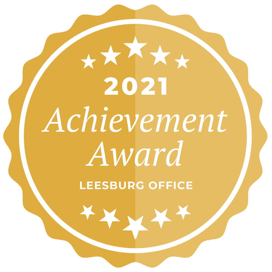 2021 Achievement Award - Leesburg Office