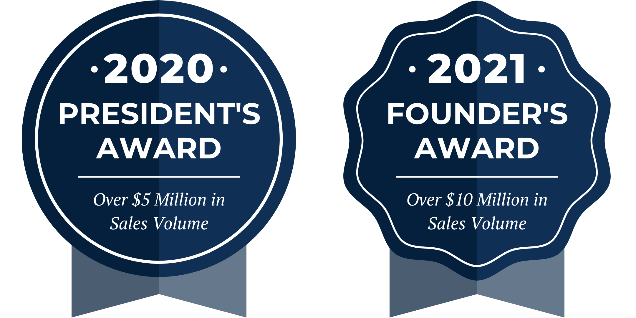 2020 Presiden'ts Award & 2021 Founder's Award