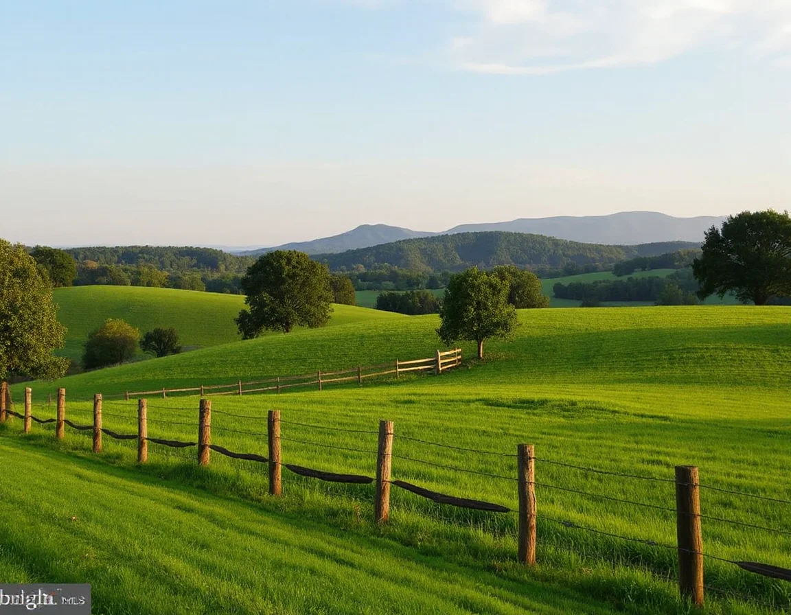 Rolling Loudoun County countryside near Purcellville