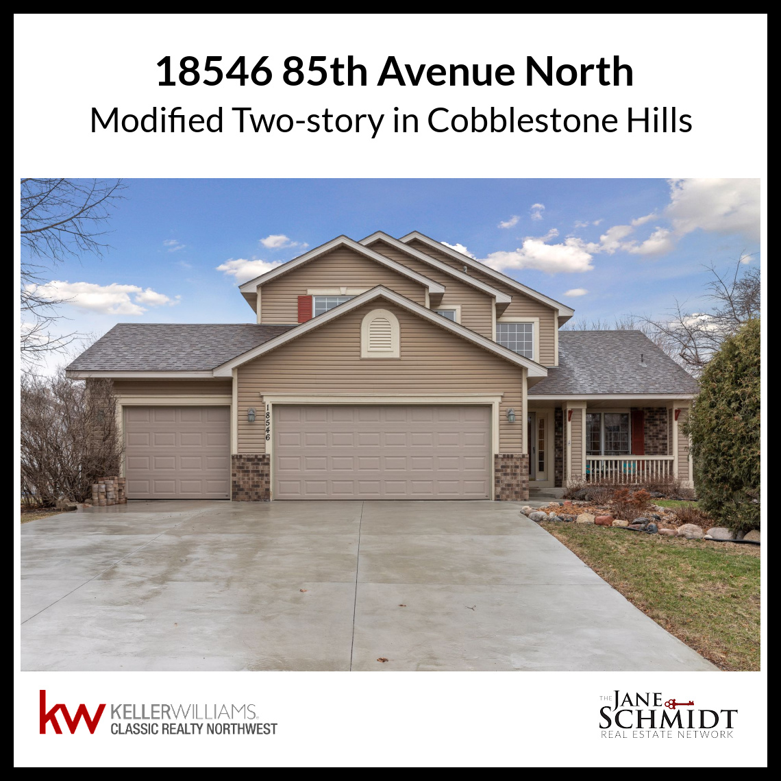 Coming to the Market: Maple Grove Modified Two-Story