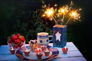 Red, White and Blue Your Backyard