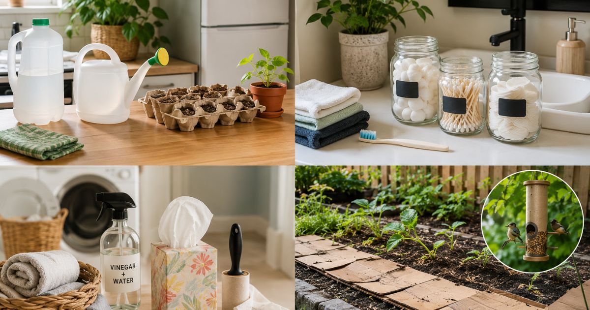 Repurposing Household Items for a Second Life